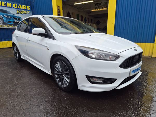 Ford Focus Hatchback, Petrol, 2018, White