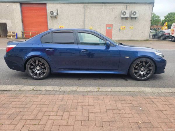 BMW 5-Series Saloon, Diesel, 2008, Blue