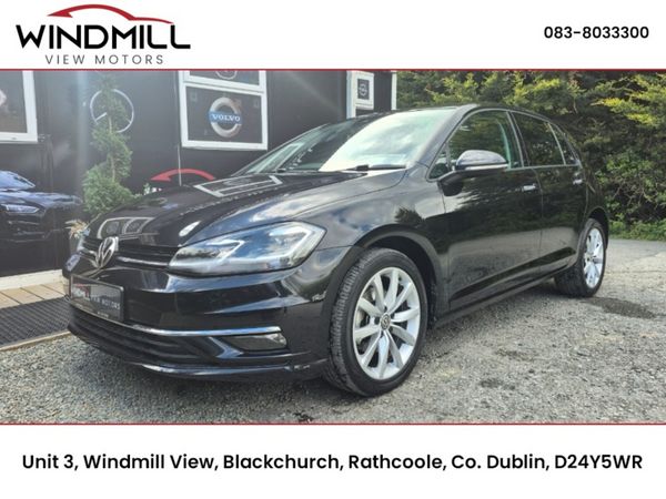Volkswagen Golf Hatchback, Petrol, 2018, Black