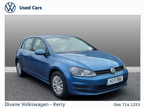 Volkswagen Golf Hatchback, Diesel, 2014, Blue