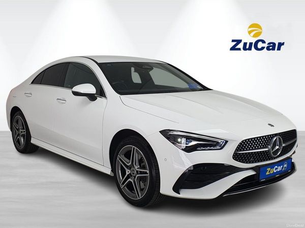 Mercedes-Benz CLA Coupe, Petrol Plug-in Hybrid, 2024, White