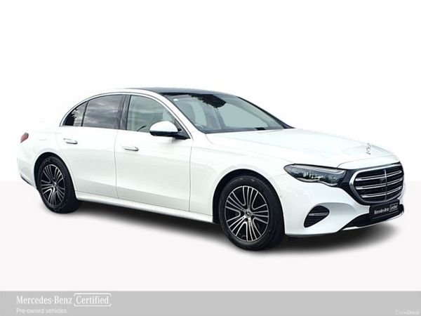 Mercedes-Benz E-Class Saloon, Diesel Hybrid, 2024, White