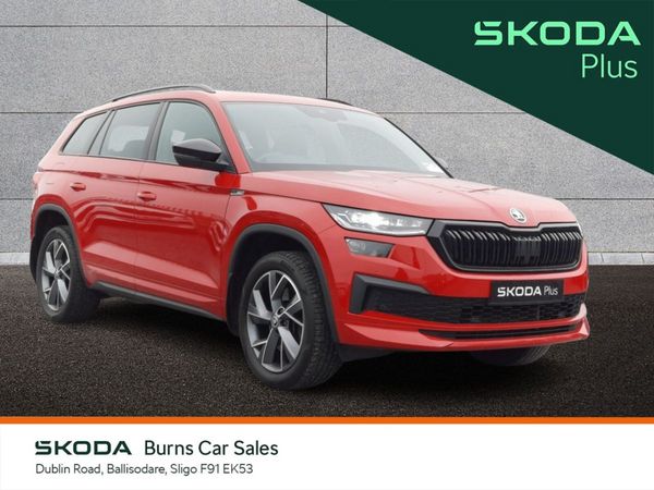 Skoda Kodiaq SUV, Diesel, 2024, Red