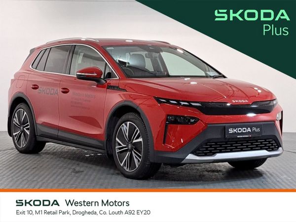 Skoda Elroq Hatchback, Electric, 2026, Red