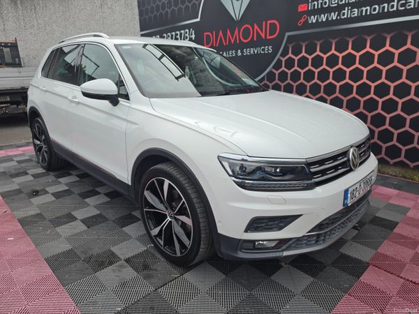 Volkswagen Tiguan SUV, Diesel, 2018, White