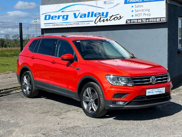 Volkswagen Tiguan SUV, Diesel, 2020, Orange
