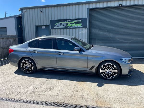 BMW 5-Series Saloon, Diesel, 2019, Blue