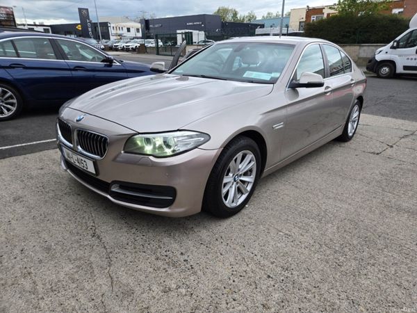BMW 5-Series Saloon, Diesel, 2014, Silver