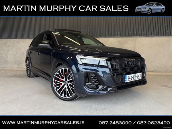 Audi Q7 SUV, Petrol Plug-in Hybrid, 2024, Blue