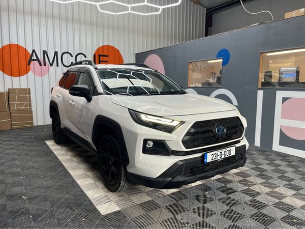 Toyota RAV4 SUV, Petrol Hybrid, 2023, White