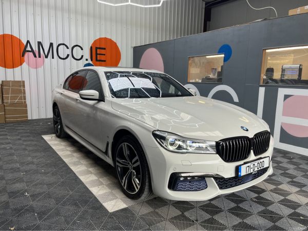 BMW 7-Series Saloon, Petrol Plug-in Hybrid, 2017, White