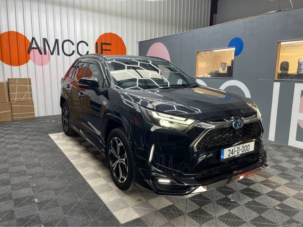 Toyota RAV4 SUV, Petrol Plug-in Hybrid, 2024, Black
