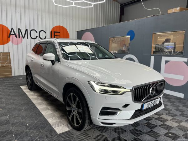 Volvo XC60 SUV, Petrol Plug-in Hybrid, 2021, White