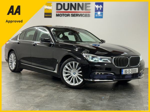 BMW 7-Series Saloon, Petrol Plug-in Hybrid, 2016, Black