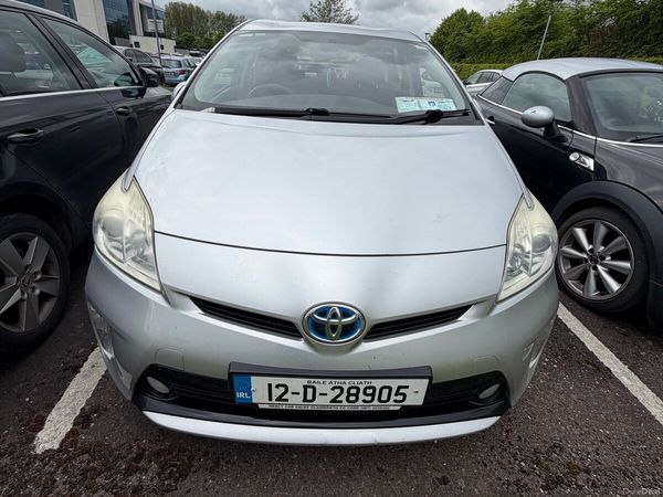 Toyota Prius Hatchback, Petrol Hybrid, 2012, Silver