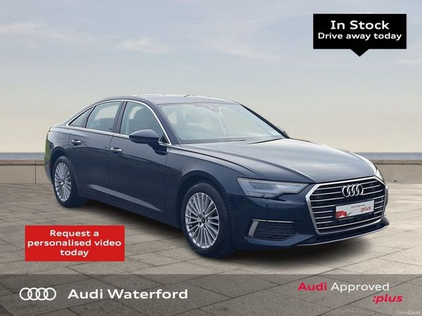 Audi A6 Saloon, Diesel, 2022, Blue