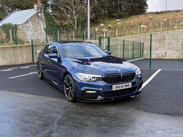 BMW 5-Series Saloon, Diesel, 2020, Blue
