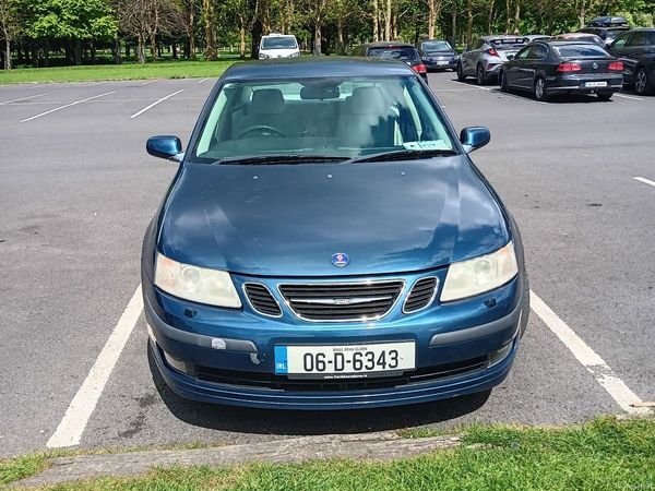 Saab 9-3 Saloon, Petrol, 2006, Blue