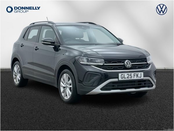 Volkswagen T-Cross Estate, Petrol, 2025, Black