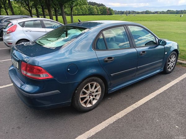 Saab 9-3 Saloon, Petrol, 2006, Blue