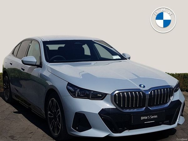 BMW 5-Series Saloon, Petrol Plug-in Hybrid, 2026, Grey