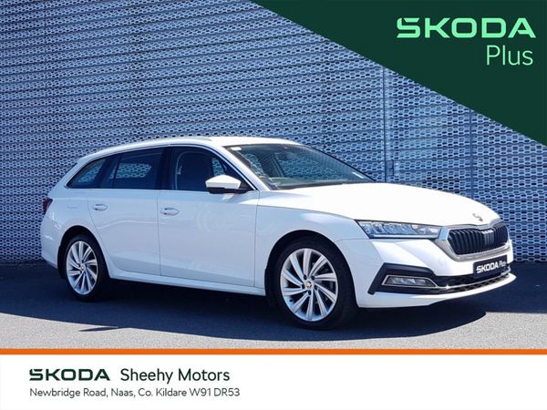 Skoda Octavia Estate, Diesel, 2021, White