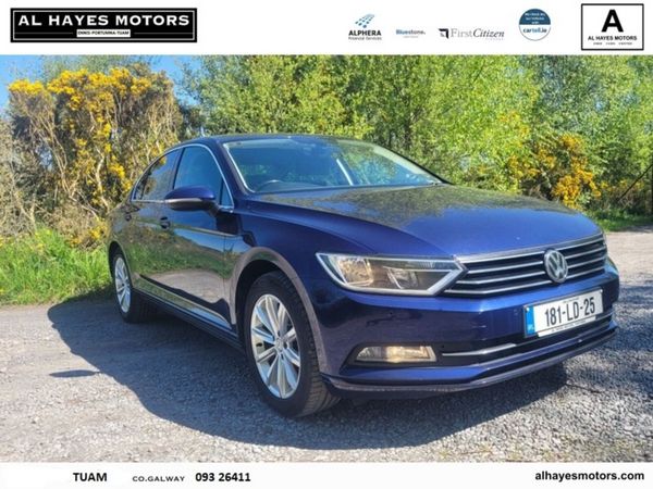 Volkswagen Passat Saloon, Diesel, 2018, Blue