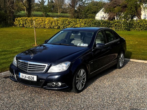 Mercedes-Benz C-Class Saloon, Diesel, 2011, Blue