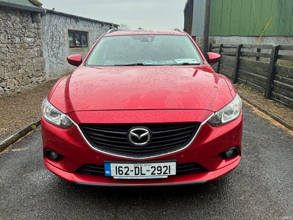 Mazda Mazda6 Estate, Diesel, 2016, Red