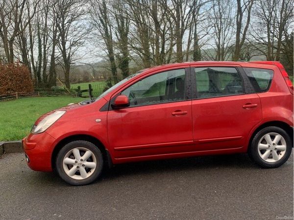 Nissan Note MPV, Petrol, 2008, Red