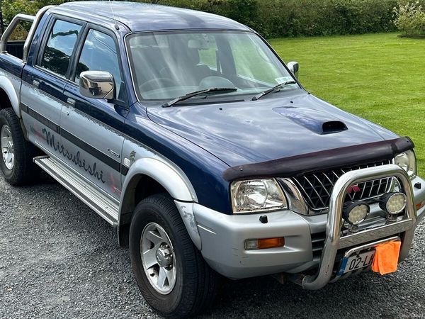 Mitsubishi L200 Crew Cab, Diesel, 2002, Blue