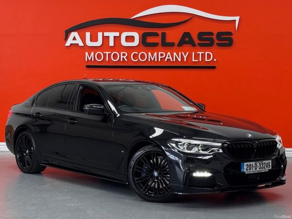 BMW 5-Series Saloon, Petrol Plug-in Hybrid, 2020, Black