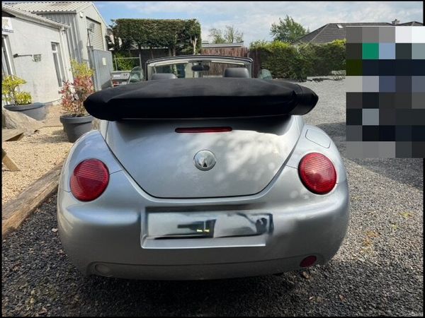 Volkswagen Beetle Convertible, Petrol, 2004, Silver