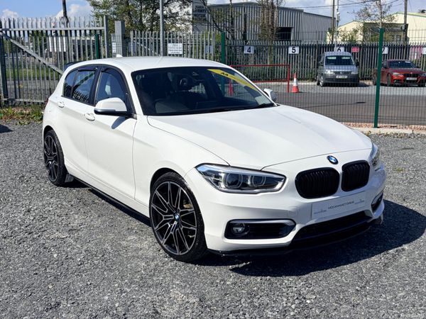 BMW 1-Series Hatchback, Petrol, 2017, White