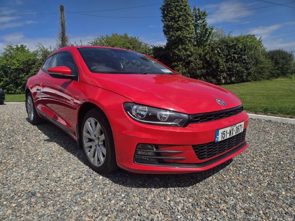Volkswagen Scirocco Coupe, Petrol, 2015, Red