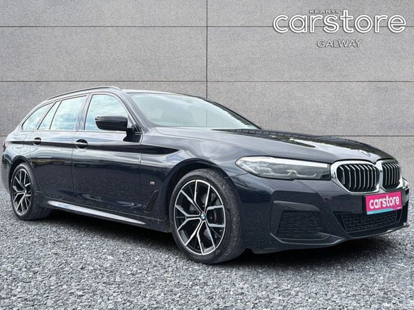 BMW 5-Series Estate, Diesel, 2023, Black