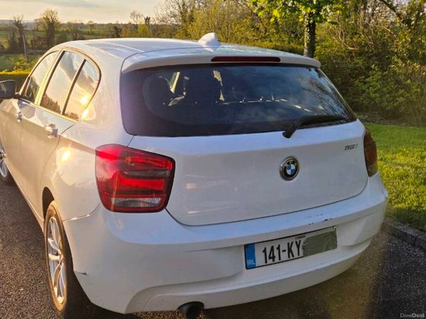 BMW 1-Series Hatchback, Petrol, 2014, White