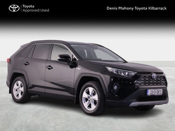Toyota RAV4 SUV, Petrol Hybrid, 2022, Black
