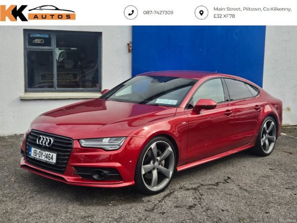 Audi A7 Hatchback, Diesel, 2015, Red