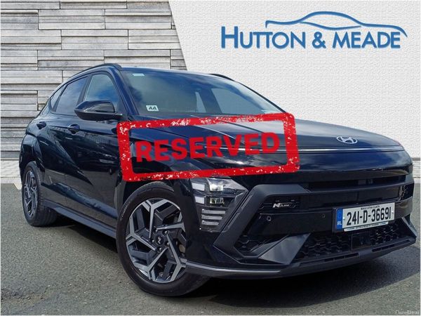 Hyundai KONA SUV, Petrol, 2024, Black
