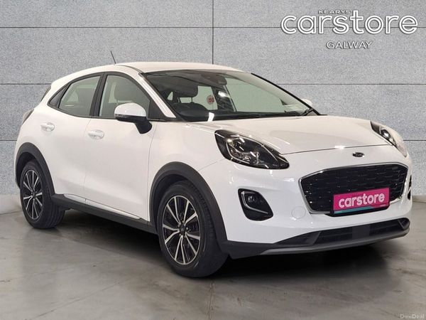 Ford Puma Hatchback, Petrol Hybrid, 2020, White