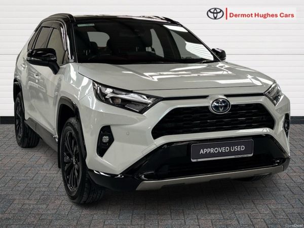 Toyota RAV4 SUV, Petrol Hybrid, 2024, White
