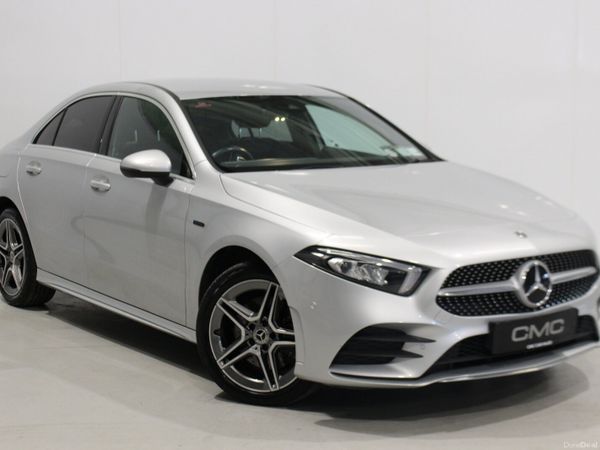 Mercedes-Benz A-Class Saloon, Petrol Plug-in Hybrid, 2021, Silver