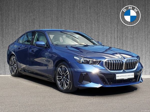 BMW 5-Series Saloon, Petrol Plug-in Hybrid, 2026, Blue