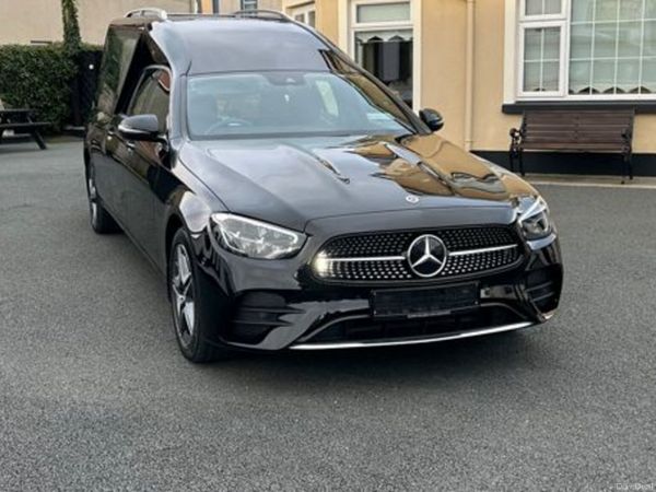 Mercedes-Benz E-Class Hearse, Diesel Hybrid, 2023, Black