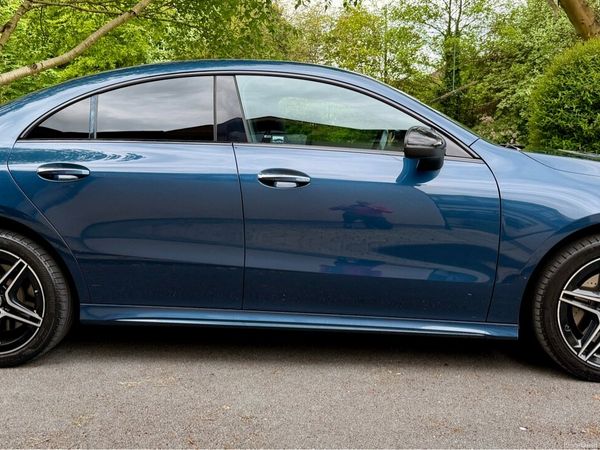 Mercedes-Benz CLA Coupe, Petrol Plug-in Hybrid, 2023, Blue