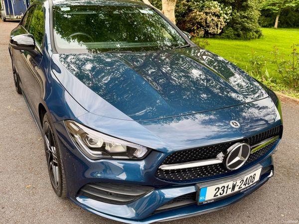 Mercedes-Benz CLA Coupe, Petrol Plug-in Hybrid, 2023, Blue