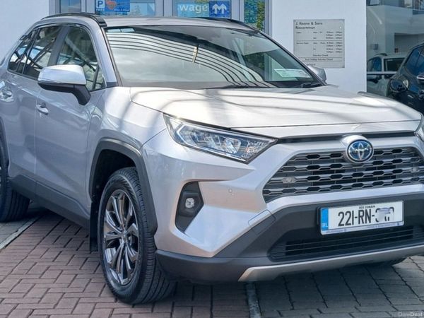 Toyota RAV4 SUV, Petrol Hybrid, 2022, Grey