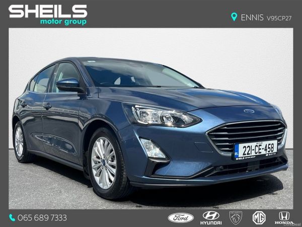 Ford Focus Hatchback, Petrol Hybrid, 2022, Blue