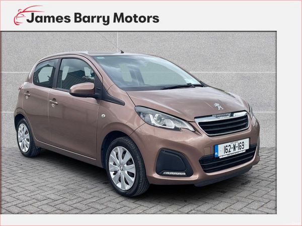 Peugeot 108 Hatchback, Petrol, 2016, Grey